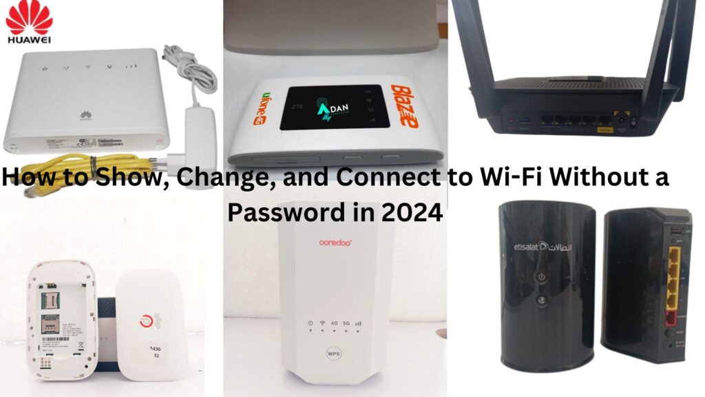 How to Show, Change, and Connect to Wi-Fi Without a Password in 2024